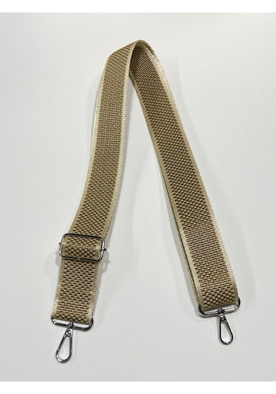 Karantuhafiye Postacı Çanta Sapı / Palaska Çanta Sapı / Sert Kolon Çanta Sapı / 4 Cm Bej Bej