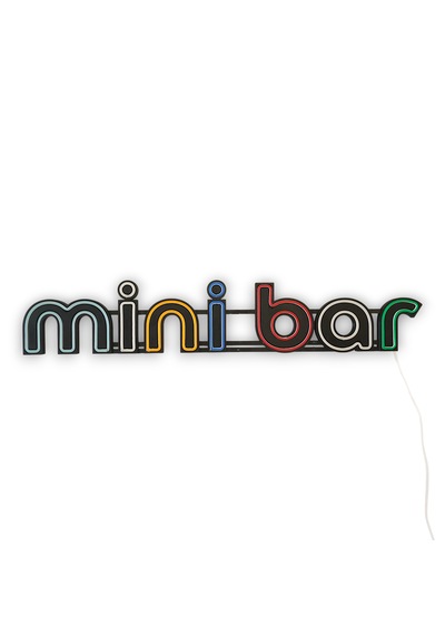 Mini Bar Neon Led 3d Baskı Çok Renkli