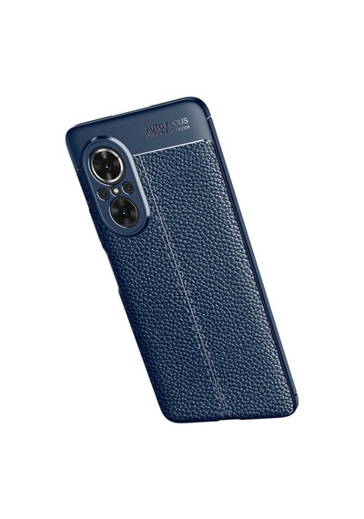 Huawei Nova 9 Se Kılıf Zore Niss Deri Desenli Silikon Kılıf
