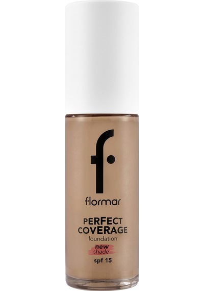 Flormar Perfect Coverage Yoğun Kapatıcı Su Bazlı Fondöten (Sıcak Alt Ton) -134 Golden Honey -8682536070614