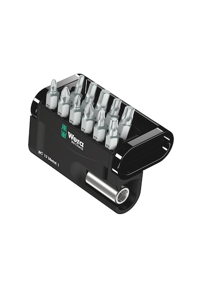 Wera 05057424001 Ürün Çeşitleri, Bit-check Metal 1, 12 Parça, Ade