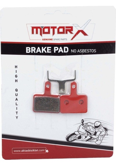 Mtb Bp-10 Fren Disk Bisiklet Balatası Deore Model Em.  Kırmızı