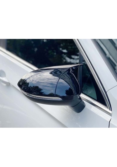 Vw Passat B8 Batman Yarasa Ayna Kapağı Piano Black 2015-2021