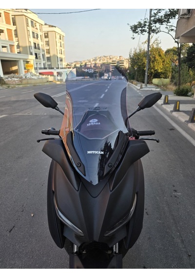 Motocam Yamaha Xmax Ön Cam 2018-2022 Model 65cm Füme Renkli 4mm