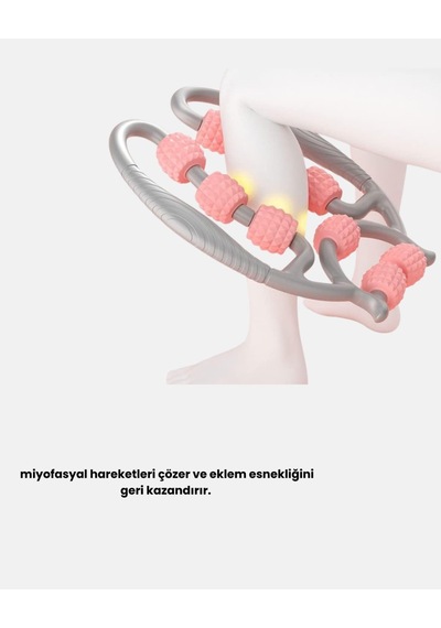 3d Nokta Masaj Aleti Derin Kas  Ve Vücut Şekillendirici Antrasit