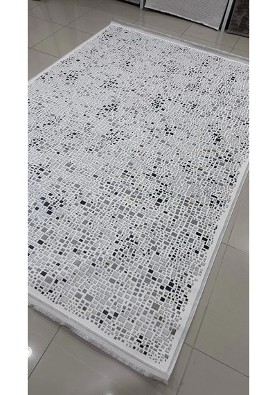 Safyün Halı Kadife Kf443 Gri 200 X 290 Renkli