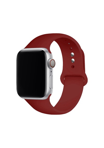 Microcase Apple Uyumlu  Watch 8 45 MM Silikon Kordon Kayış - KY46-2
