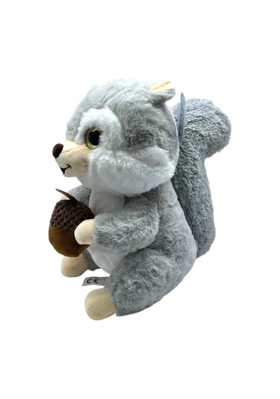 35 Cm Peluş Oyuncak Sincap Çok Renkli