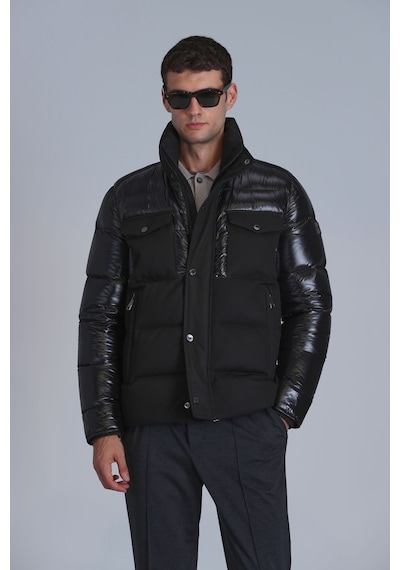 Lufian Erkek Genıus Kaz Tüyü Mont 112120224 Siyah Siyah