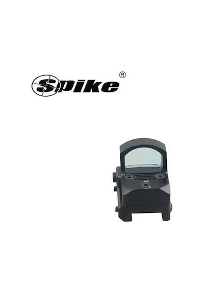 Mini Tactical Reflex Red Dot Sight 22mm Kompakt Tasarım, 7 Kademeli Aydınlatma Kırmızı