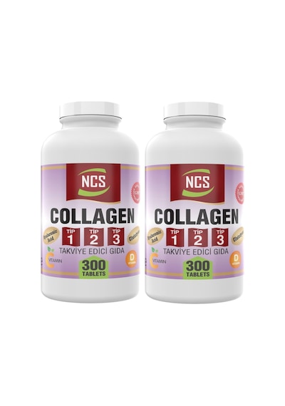 Ncs Hidrolize Collagen Tip 1-2-3 Glutatyon 300 Tablet X 2 Kutu