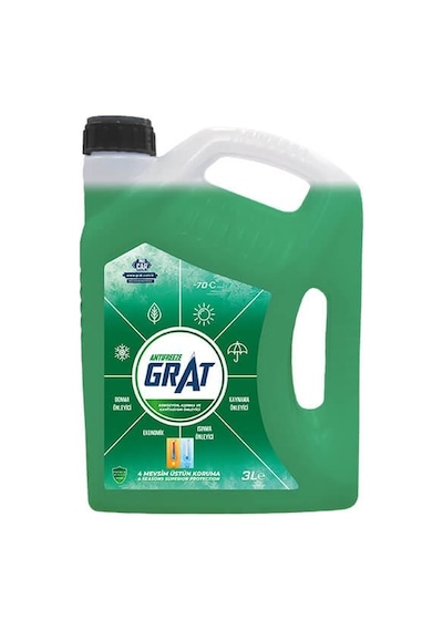 Premıum Yesıl Serı 3 Lt Yesıl % 50 -- -35 C / %33 -70 C Konsantre Antıfrız Grt-821600