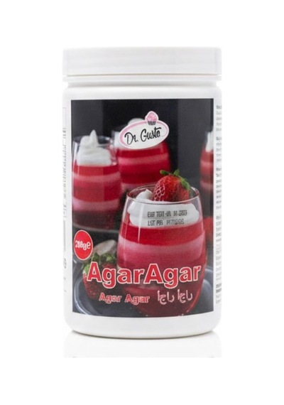 Agar Agar 200 Gr Bitkisel Jel Kıvam Verici 900 Bloom