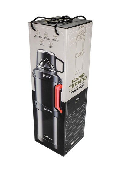 Rox Camping 4500 Kamp Termos 4.5 Lt Siyah