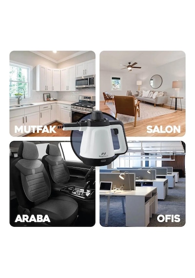 PiranTech CB-02A Buharlı Temizlik Makinası