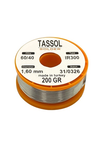 Lehım Telı 1.6 Mm 60 Kalay/40 Kursun 200 Gr