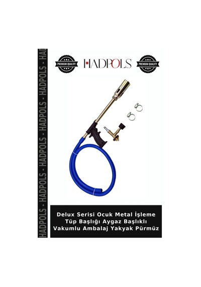 Delux Serisi Ocuk Metal İşleme Tüp Başlığı Aygaz Başlıklı Vakumlu Ambalaj Yakyak Pürmüz