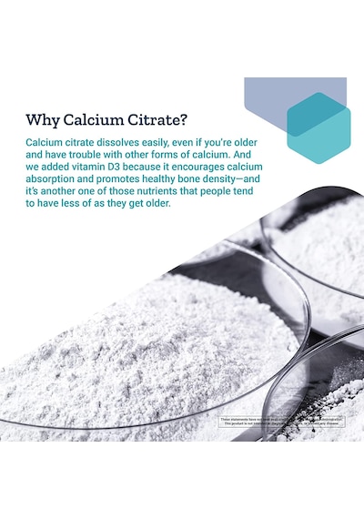 Calcium Citrate With Vitamin D 200 Caps