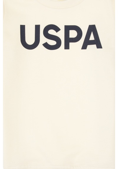 U.S. Polo Assn. Erkek Çocuk Krem Basic Bisiklet Yaka Sweatshirt 50307801-VR256 U.S. Polo Assn. Erkek Çocuk Krem Basic Bisiklet Yaka Sweatshirt 50307801-VR256