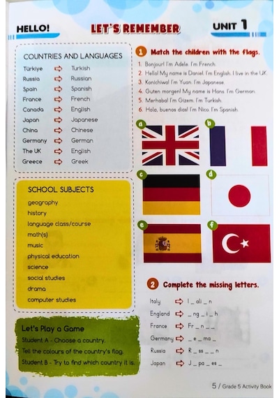 5. Sınıf İngilizce Eğitim Seti Fun & Learn