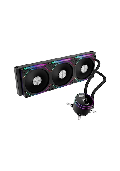 Dragos Frostbite 360 Black Argb Digital 360mm Intel-amd Uyumlu Sıvı Soğutucu 360 MM