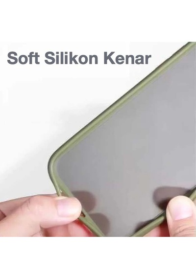 Xiaomi Mi 10t - Mi 10t Pro Kamera Korumalı Premium Silikon Kılıf- 5775 Yeşil