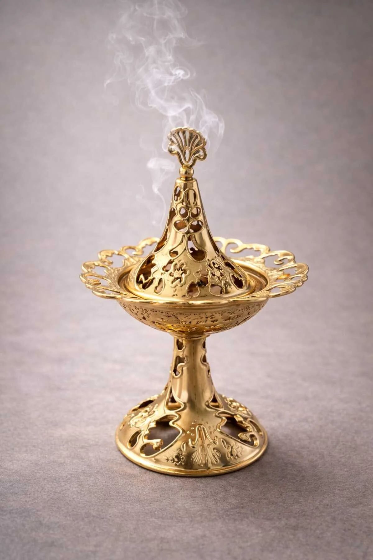 Banum Luxury Lüx Tasarım Gold Çok Amaçlı Tütsülük