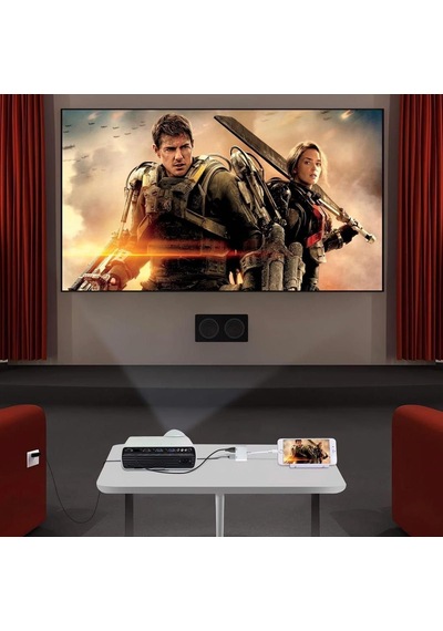 Light-ning İle Uyumlu Hdmı Dönüşüm Kablosu Adaptörü İphone İle Uyumlu 8 Pin Yüksek Hızlı Dijital Tv Av Tak-çalıştır 1080p Full Hd Ta2