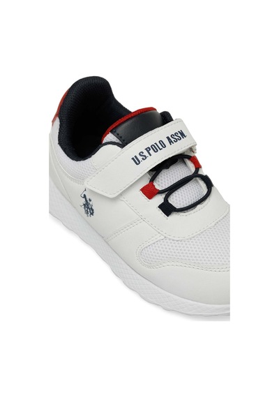 U.s. Polo Assn. Garfıeld Jr 4fx Beyaz Erkek Çocuk Spor Ayakkabı 000000000101511228 Beyaz