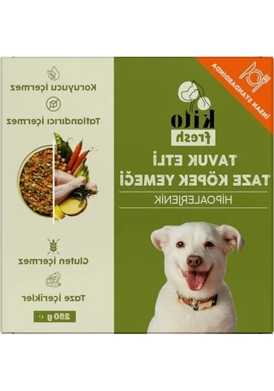 250 Gr %100 Taze Tavuk Etli Köpek Yemeği