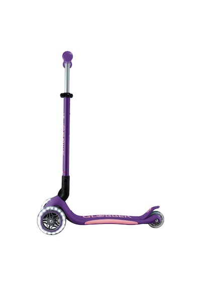 Globber Elite Deluxe Işıklı Scooter - Koyu Mor Mor