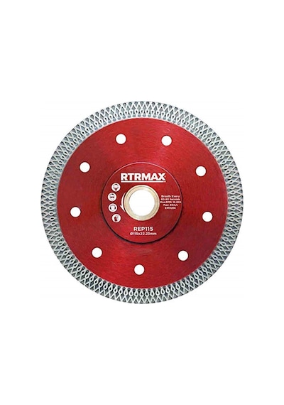 Rep115 Çarpraz Diş Elmas Testere Kesici Disk 115x22mm