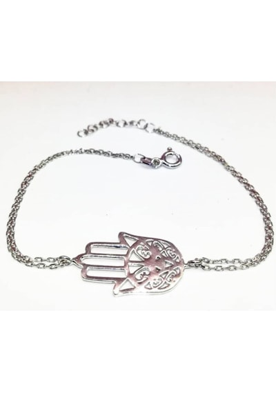 Oriental Kuyumculuk Jewellery Gümüş Fatma'nın Eli Bileklik Gümüş