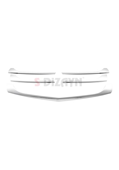S-Dizayn  Mercedes Vito W447 Krom Ön Panjur Geniş Model 5 Prç. 2014-2020