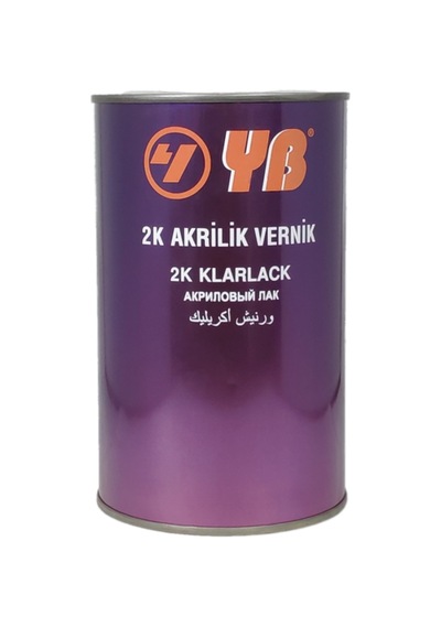 Yb Akrilik 2K Vernik 1 Litre