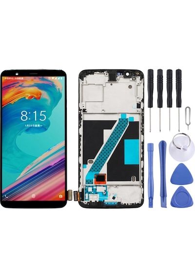 Oneplus 5t Lcd Ekran +tamir Seti Siyah Renk İlanı A5010 Fgrve