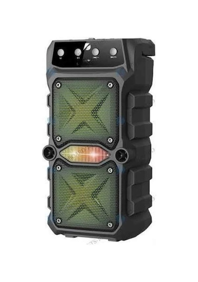 Ilkeshop Bluetooth Hoparlör Çift Mikrofonlu Güçlü Ses Kaliteli Kesintisiz Kablosuz
