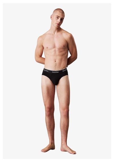 Calvin Klein Hıp Brıef 3pk Boxer-9102 Siyah-siyah-siyah