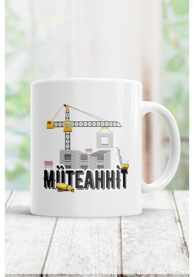 Müteahhit Kupa Bardak Beyaz