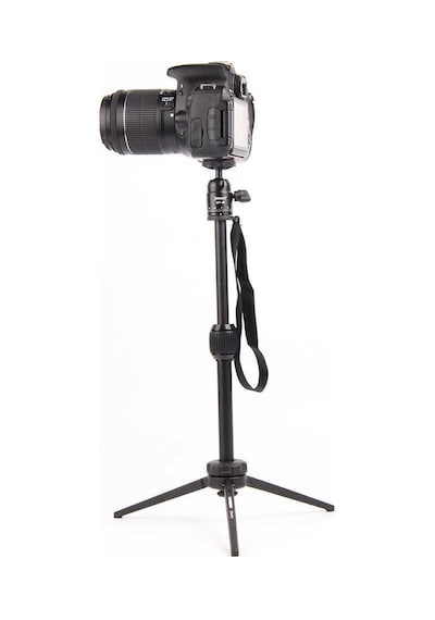 Jmary MT-68 Profesyonel Tripod 360 Derece Dönebilen Başlık 2 Kademeli Yükseklik 39.5 cm