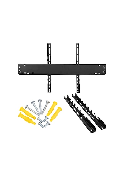 Ayt 42-100 İnç Lcd Led Tv Monitör Mount Sabit Duvar Askı Aparatı 106-252 Ekran Arası 80 Kg Taşıma Kapasitesi