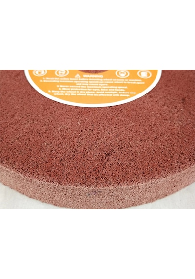 250x30x25 Mm Kahverengi Skoç Elyaf Zımpara Taşı 7pc 180 Kum