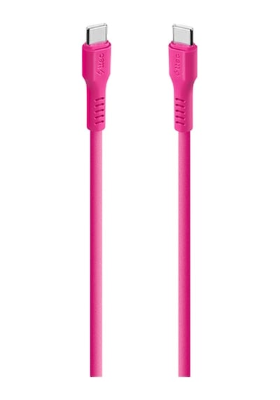 Ttec 2dk59np Usb-c Usb-c 120cm 60w Pd/qc Hızlı Şarj/data Kablosu-neon Pembe