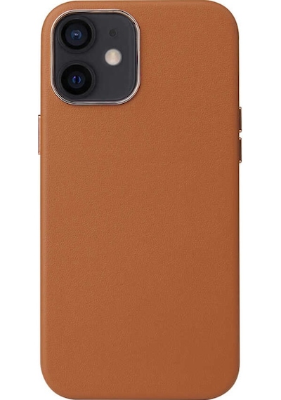 Apple Uyumlu iPhone 12 Mini Kilif Deri Leathersafe Wireless Kapak 484418286