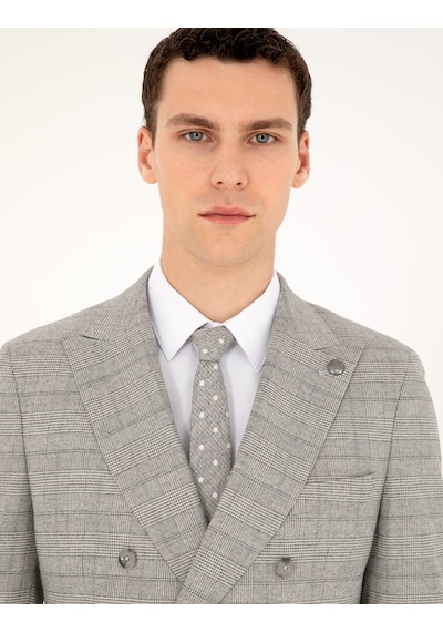 Pierre Cardin Erkek Gri Takım Elbise 50294091-vr024