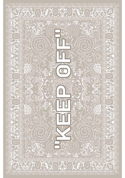 Bej Keep Off Dokuma Leke Tutmaz Masa Örtüsü Mso454n11
