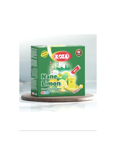 Koza Tek İçimlik Nane Limon Aromalı Toz İçecek 50'li Mudanis Diğer