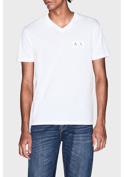 Armani Exchange Erkek T Shirt Xm002179 Af12308 U0009 Beyaz Beyaz
