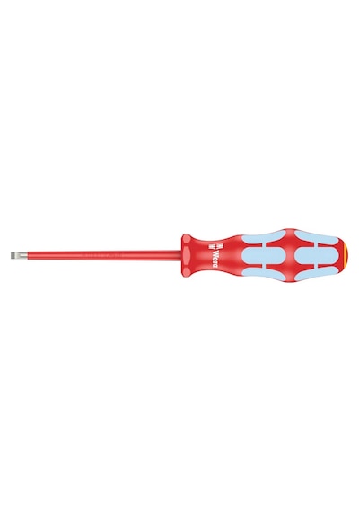 Wera 3160 İ Vde Yalıtımlı Düz Tornavida, Paslanmaz, 0.8 X 4 X 100 Mm