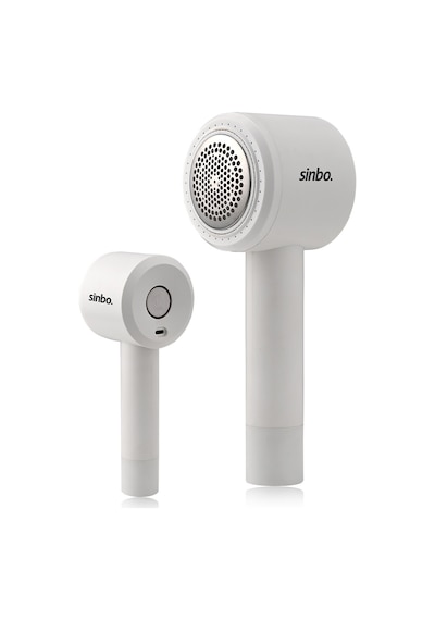 Sinbo Ss-4076 Şarjlı Tiftik Temizleyici Beyaz 6 Paslanmaz Çelik Bıçaklı, Type-c Şarjlı, Yapışkanlı Roller Başlıklı Beyaz
